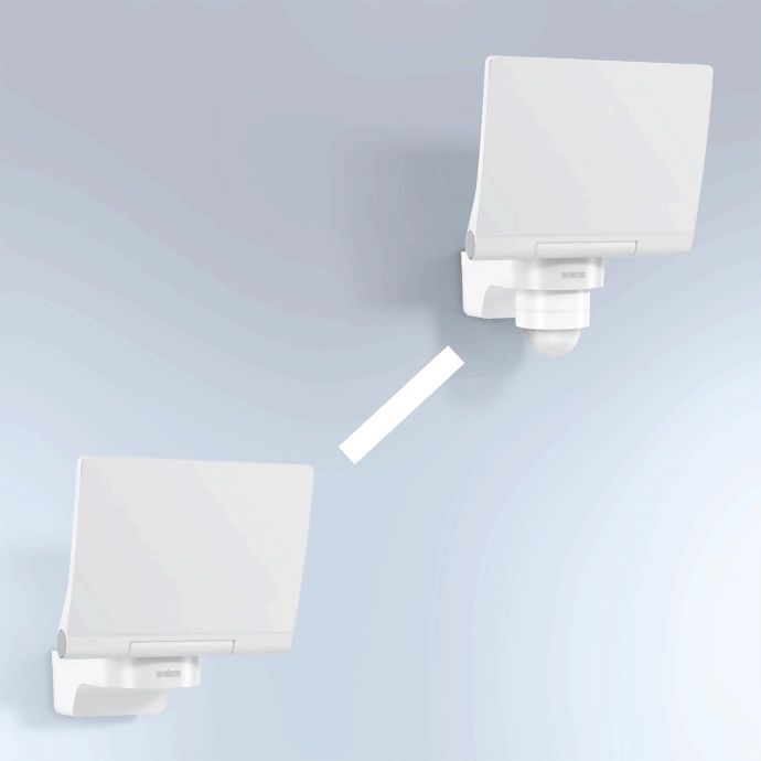 STEINEL LED-Sensor-Strahler Sensor 240 XLED PRO WIDE XL WS
