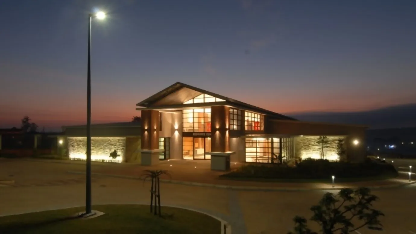 Exterior view of the Saint Elizabeth Hospital in South Africa