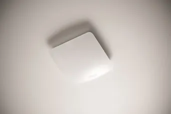 STEINEL True Presence mounted on a ceiling