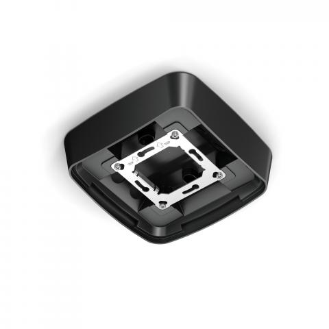  Surface-mounting adapter for Multisensor black