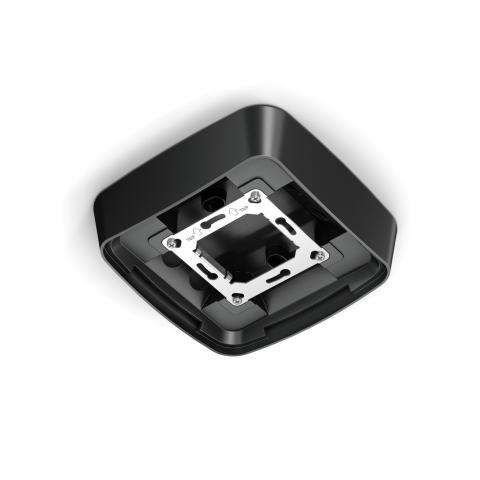  Surface-mounting adapter for Multisensor black