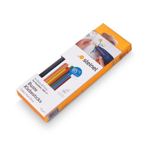  Bunte Klebesticks Ø 7mm Low Temp (LT) 16 Stk. (96 g)