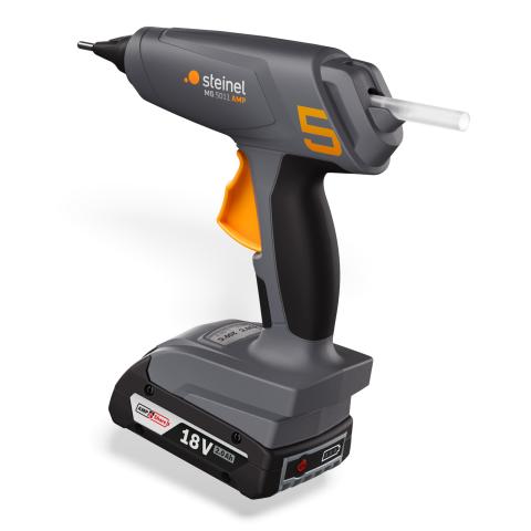  PRO MobileGlue 5011 AMP including rechargeable 2,0 Ah battery and charger