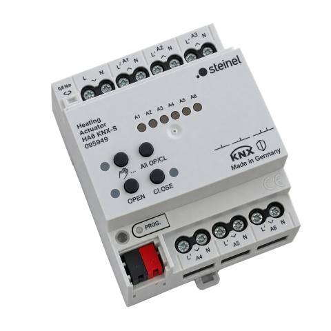  Actuador de calefacción HA6 KNX-S