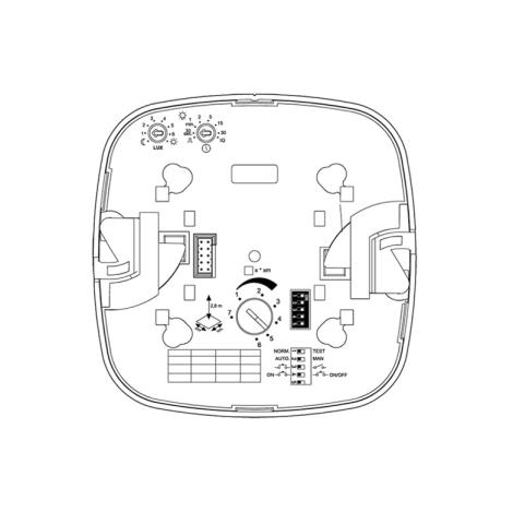  IR Quattro HD 24m COM1 - empotrado blanco