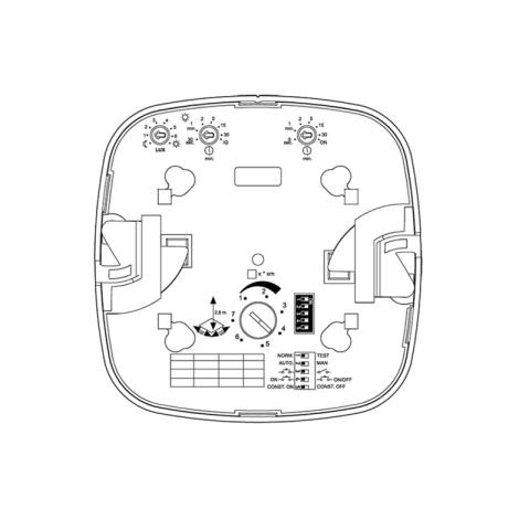  IR Quattro 8m DALI-2 APC - concealed