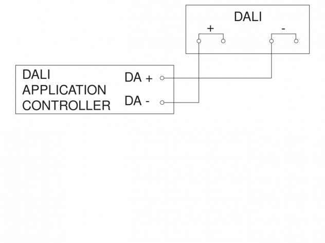  IS 345 DALI-2 Input Device - op de muur vierkant