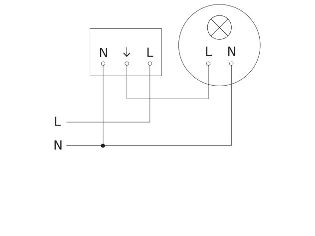  IS 3360 KNX - Deckeneinbau rund weiß