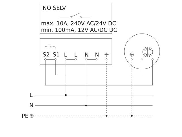  IS 3360 MX Highbay PF - op de muur vierkant