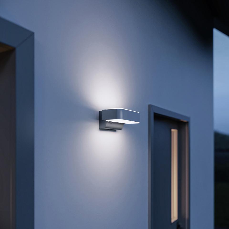 Steinel LED Außenleuchte L 810 C Wandleuchte Up-/Downlight Bluetooth App 9,8 W 
