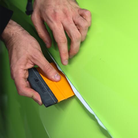  Plastic squeegee - Alcantara