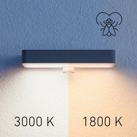 STEINEL XSolar SOL-O S Amber Light anthrazit