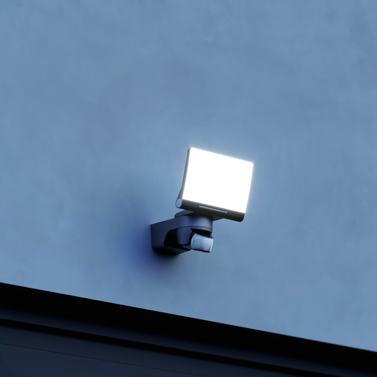 STEINEL Projecteur Extérieur LED XLED Home 2 à Détection 230V 14,8W 1184lm  4000°K Blanc - 033088 - DiscountElec
