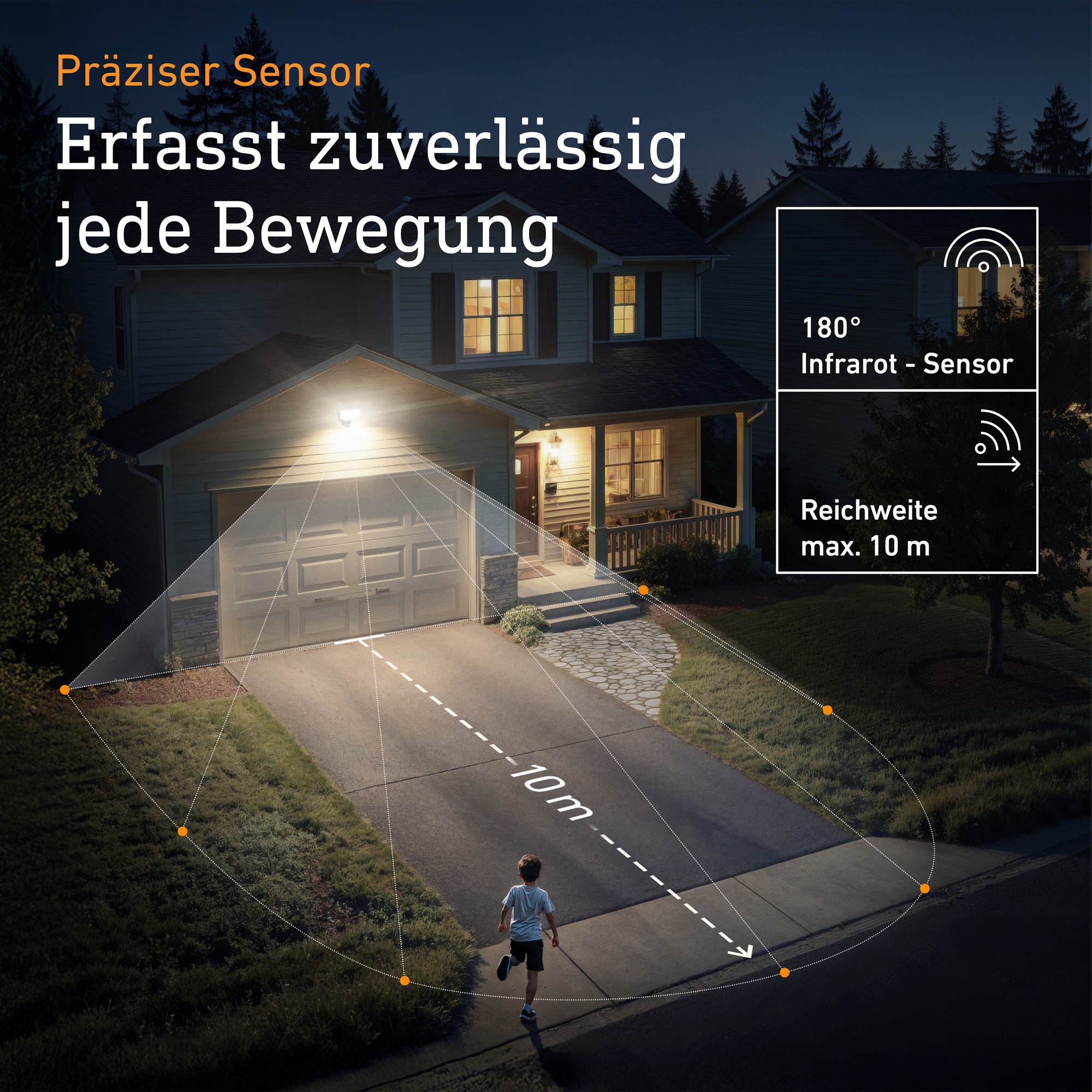 Steinel Auenleuchte Mit Bewegungsmelder Einstellen